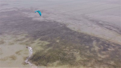 阿曼的风筝冲浪目的地