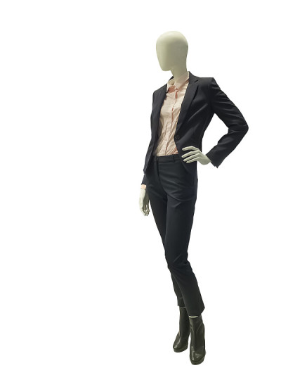 完整的女性人体模型