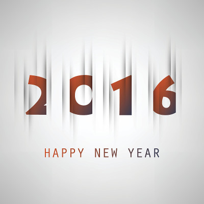 新年贺卡背景- 2016