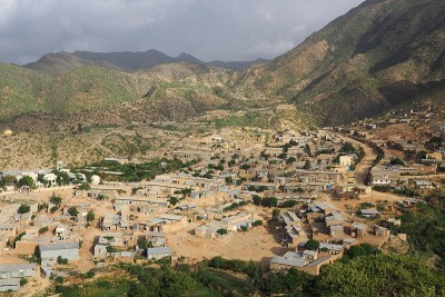埃塞俄比亚提格雷地区典型的山地景观