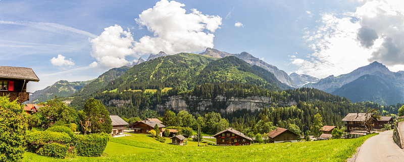 Champéry瑞士全景(夏季)