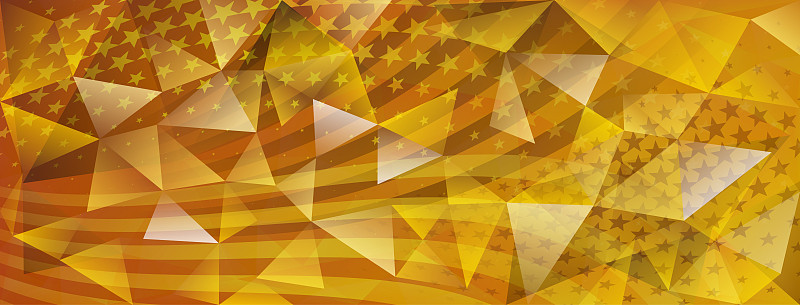 USA independence day abstract crystal background