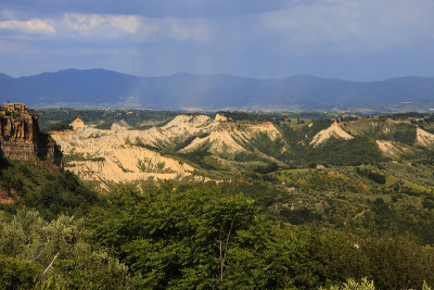 Bagnoregio, tu滑雪，拉齐奥，意大利的Civita