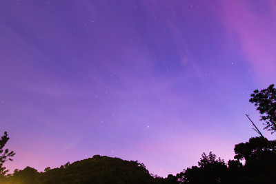 夜空。