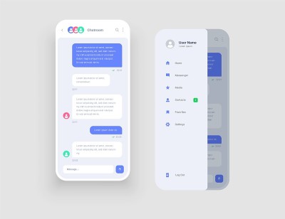 线框的屏幕。仪表板UI和UX工具包设计。