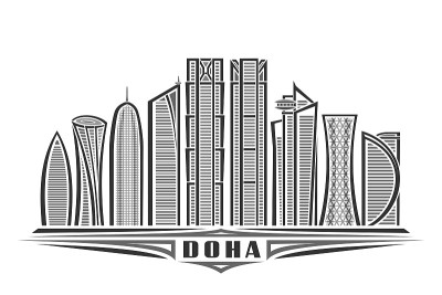 多哈矢量图