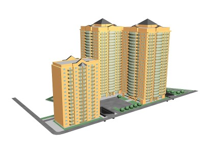 三维模型建筑