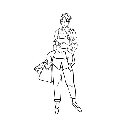woman illustration