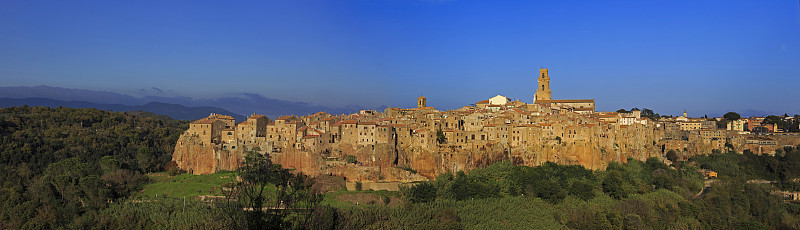 Pitigliano,山顶小镇