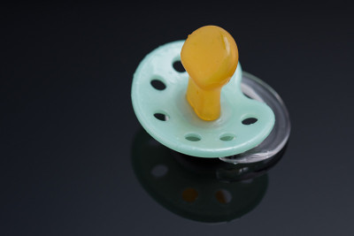 brown  pacifier