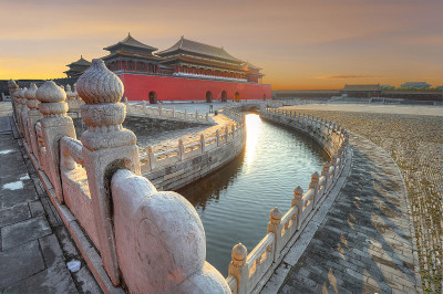 中国北京的紫禁城
