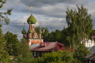 俄罗斯雅罗斯拉夫尔地区Pereslavl Zalessky的Vladimirsky大教堂