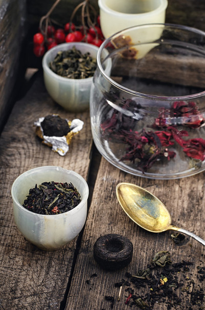 品种的茶