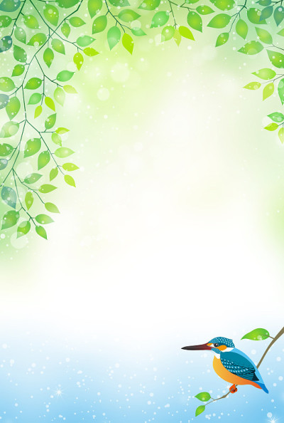 河边住着翠鸟