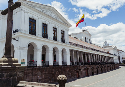 Carondelet Palace，厄瓜多尔政府的所在地，位于基多的历史中心