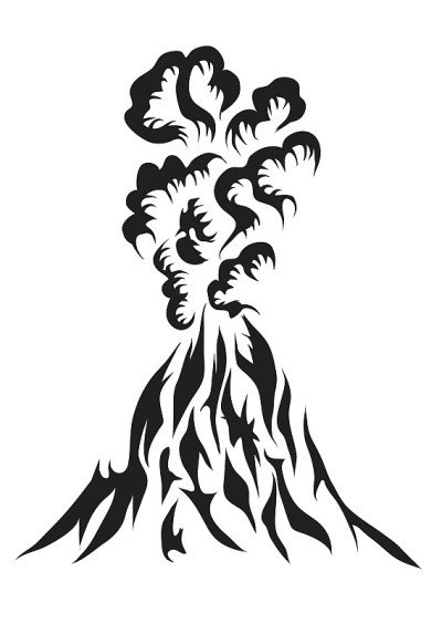 火山喷发文摘