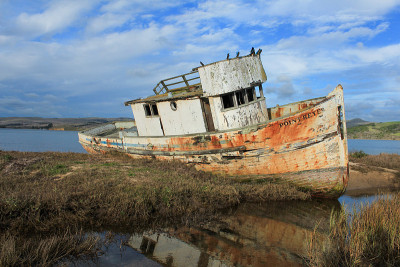 Point Reyes shipwreck，马林县，加利福尼亚