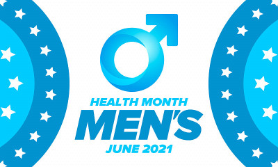 National Men's Health Month in June. Health educat