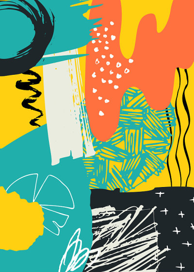 abstract vector composition