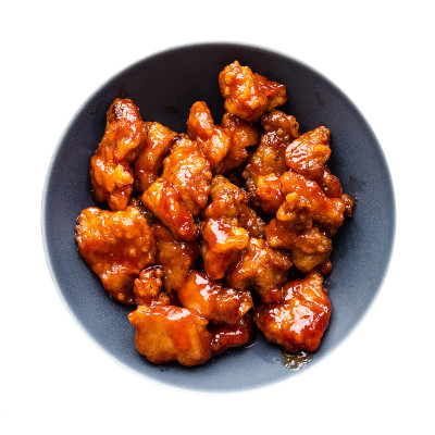 糖醋肉在碗切