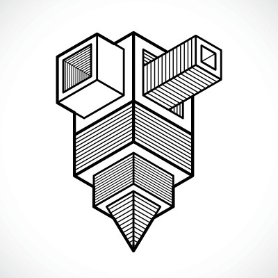 工程建设，抽象向量。