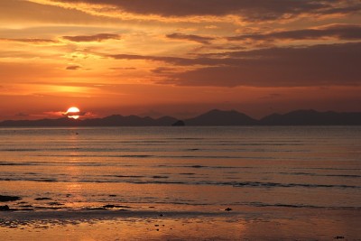 安达曼海上的日落