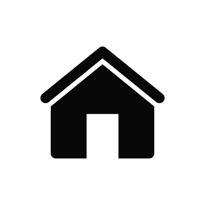 家图标矢量。房子签