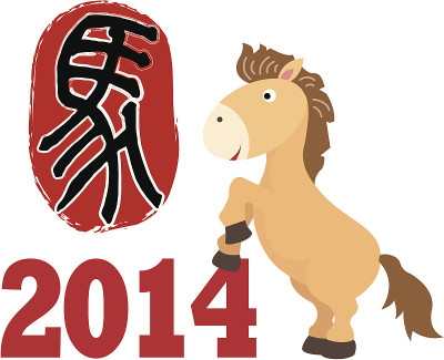 2014年是马年