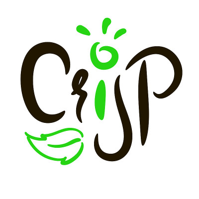 Crisp - inspire motivational quote. Hand drawn bea