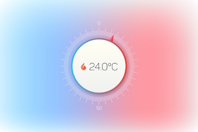 Ui - UX概念设计。将其用于登录页面、移动应用程序或现代海报设计。矢量插图。