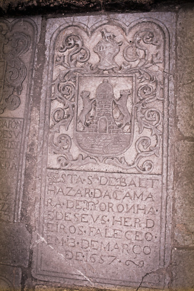 圣奥古斯丁教堂(1602年)地板壁画，古果阿，印度