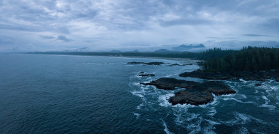 西海岸鸟瞰图