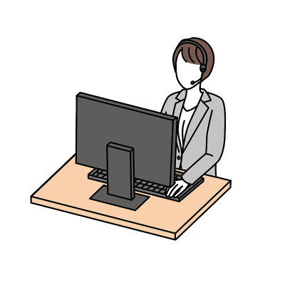 老女人和客户支持女人