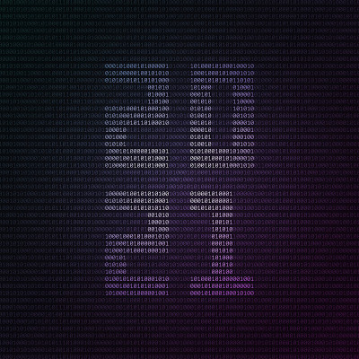 数字2021由0和1位在二进制码面上组成