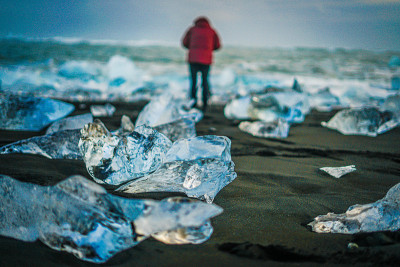 钻石海滩(冰岛)Jökulsárlón