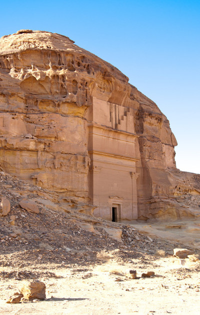 沙特阿拉伯的Al Hijr遗址Madain Saleh