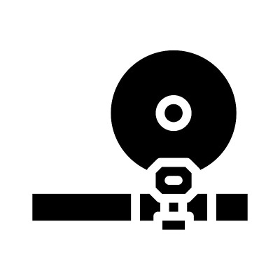Ent医生工具字形图标矢量插图
