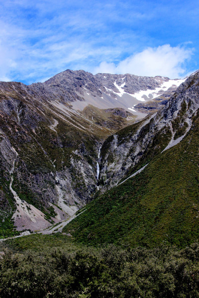 库克山的山脉