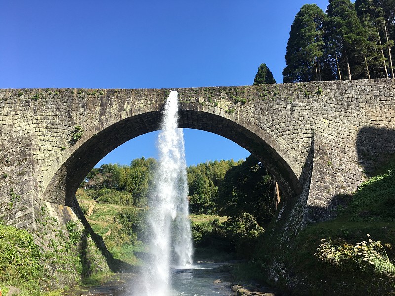 日本熊本筑座桥前