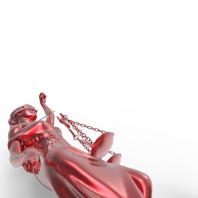 破碎的正义女士3d渲染