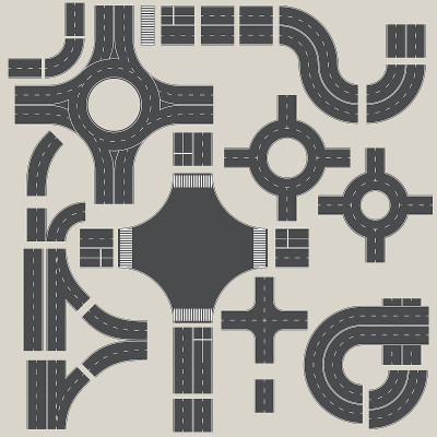 路元素构造函数。创建你自己的路线图。