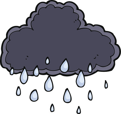 卡通雨云