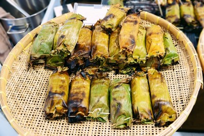 香芋香蕉叶糯米饭