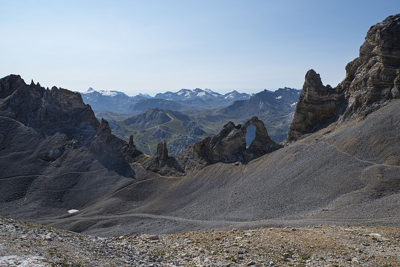 夏季山地景观