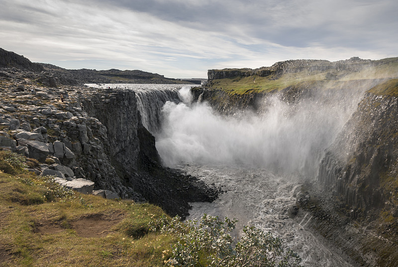 在冰岛Dettifoss