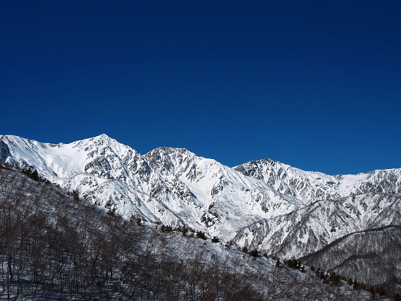 白楼马山在蓝天下闪闪发光