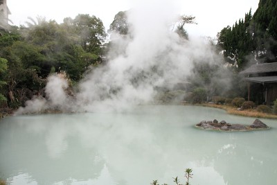 日本大分别府的地狱