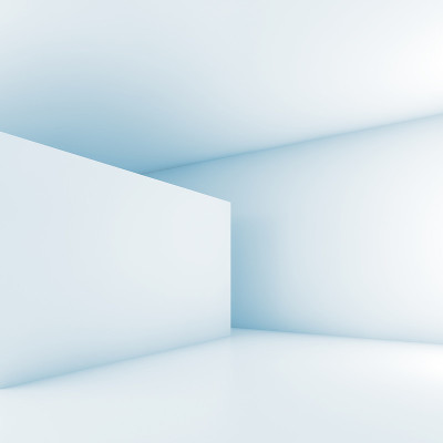 抽象空房室内，3d设计
