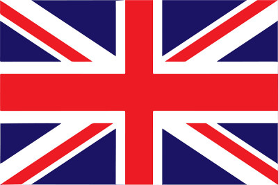 英国旗帜矢量插图EPS10