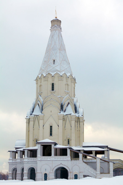 扬升教堂(1528年)，位于莫斯科Kolomenskoye